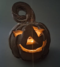 Load image into Gallery viewer, Earthy carved pumpkin