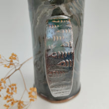 Load image into Gallery viewer, Dark dragonfly mug