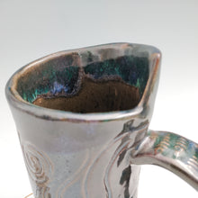 Load image into Gallery viewer, Dark dragonfly mug