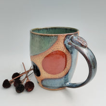 Load image into Gallery viewer, Color block mug -spearmint interior