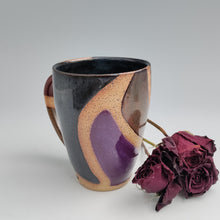 Load image into Gallery viewer, Color block mug -navy interior