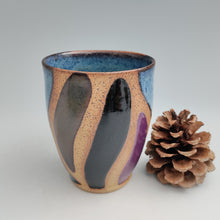 Load image into Gallery viewer, Color block mug -blue interior