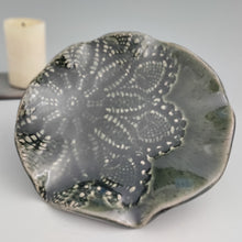 Load image into Gallery viewer, Crocheted lace plate