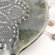 Load image into Gallery viewer, Crocheted lace plate