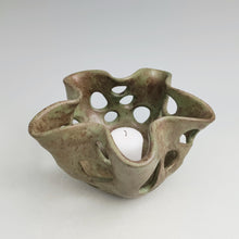 Load image into Gallery viewer, Wavy luminary -earthy green