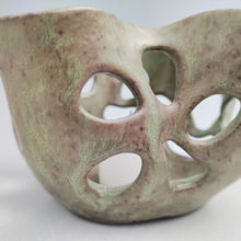 Load image into Gallery viewer, Wavy luminary -earthy green