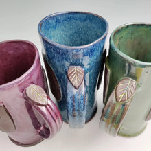 Load image into Gallery viewer, BIG blue botanical mug