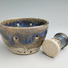 Load image into Gallery viewer, Herb stripper & pestle -ocean glaze (small)