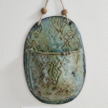 Load image into Gallery viewer, Wall planter in greens