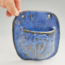 Load image into Gallery viewer, Little wall planter in blues