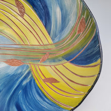 Load image into Gallery viewer, Blue & yellow bowl of the winds