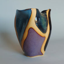 Load image into Gallery viewer, Color block vase