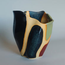 Load image into Gallery viewer, Color block vase