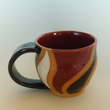 Load image into Gallery viewer, Black/White/Red mug