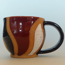 Load image into Gallery viewer, Black/White/Red mug