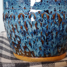 Load image into Gallery viewer, Groovy blue mug