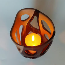 Load image into Gallery viewer, Luminary with obsidian