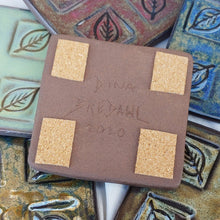 Load image into Gallery viewer, Dragonfly Coasters -set of 4