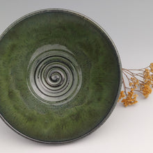 Load image into Gallery viewer, Leafy dark green bowl