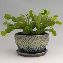 Load image into Gallery viewer, Planter -groovy & green