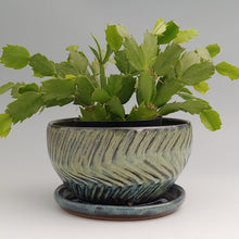 Load image into Gallery viewer, Planter -groovy & green
