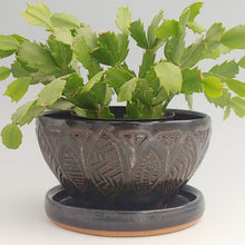 Load image into Gallery viewer, Planter -sparkly black