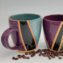 Load image into Gallery viewer, Striped 80s mug