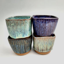 Load image into Gallery viewer, Set of 4 square tumblers