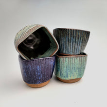 Load image into Gallery viewer, Set of 4 square tumblers
