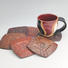 Load image into Gallery viewer, Sun Coasters -set of 6
