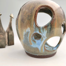 Load image into Gallery viewer, Luminary in rustic light blue