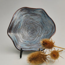 Load image into Gallery viewer, Wavy blue bowl