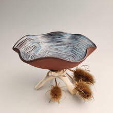 Load image into Gallery viewer, Wavy blue bowl