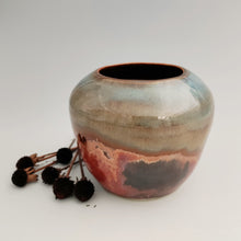 Load image into Gallery viewer, Copper & blue vase