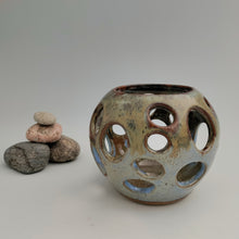 Load image into Gallery viewer, Luminary in rustic light blue