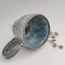Load image into Gallery viewer, Groovy powder blue mug
