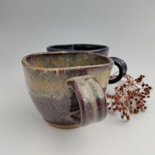 Load image into Gallery viewer, Earthy violet square mug