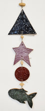Load image into Gallery viewer, Wall hanging -fishy, geometric w/ star