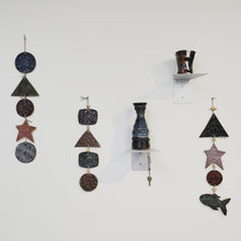 Load image into Gallery viewer, Wall hanging -fishy, geometric w/ star