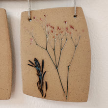 Load image into Gallery viewer, Botanical wall art triptych