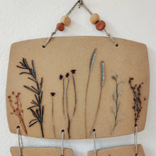 Load image into Gallery viewer, Botanical wall art triptych