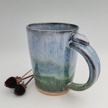 Load image into Gallery viewer, Periwinkle & green mug