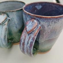 Load image into Gallery viewer, Violet & green mug