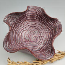 Load image into Gallery viewer, Purple tree ring bowl