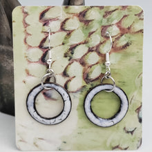 Load image into Gallery viewer, White on black hanging loops