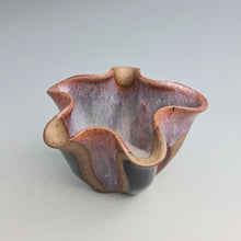 Load image into Gallery viewer, Small wavy vessel with color blocks
