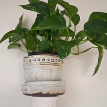Load image into Gallery viewer, Wonky little white planter
