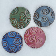 Load image into Gallery viewer, Swirl Coasters -set of 4
