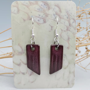 Violet earrings