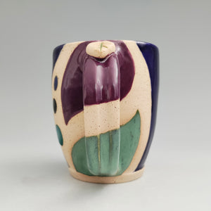 Color block mug